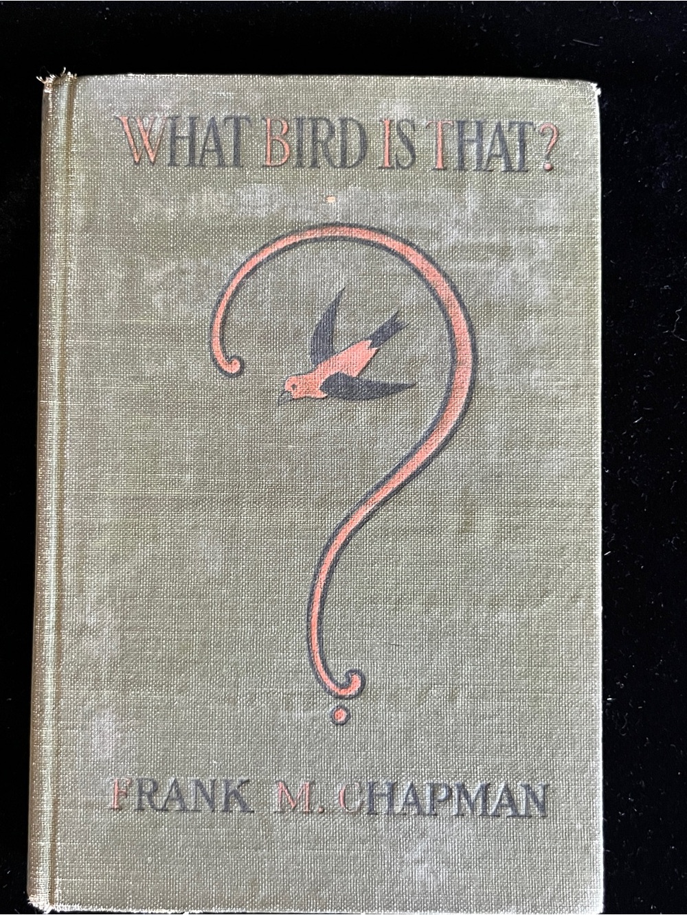 Antique 1920 Ornithology Book What Bird is That by Frank Chapman